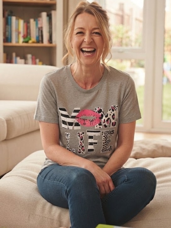 Tops - Mom Life Graphic Tee